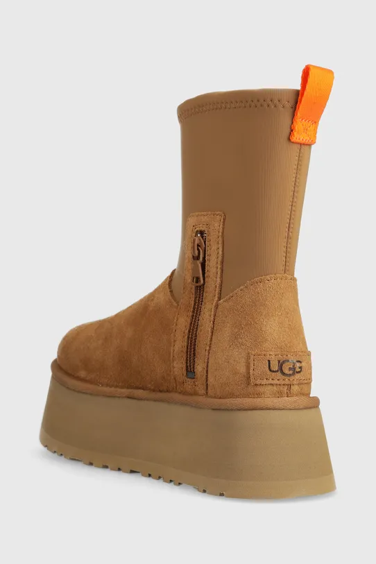 Obuwie UGG śniegowce Classic Dipper 1144031.CHE brązowy