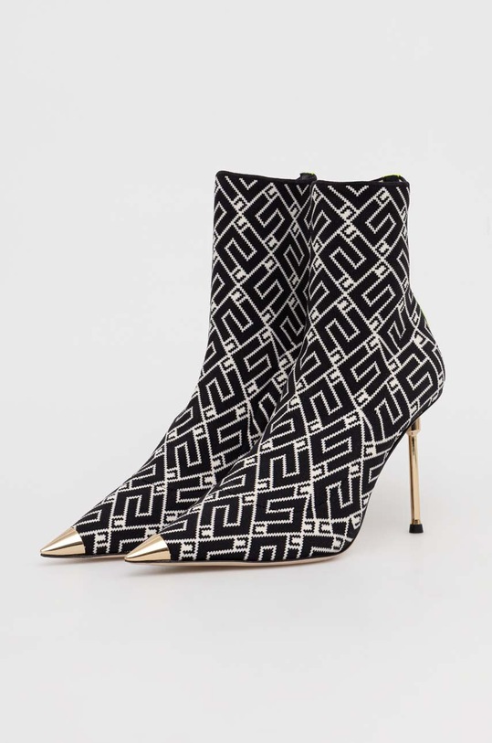 Încălțăminte Elisabetta Franchi botine SA43L36E2.110 negru