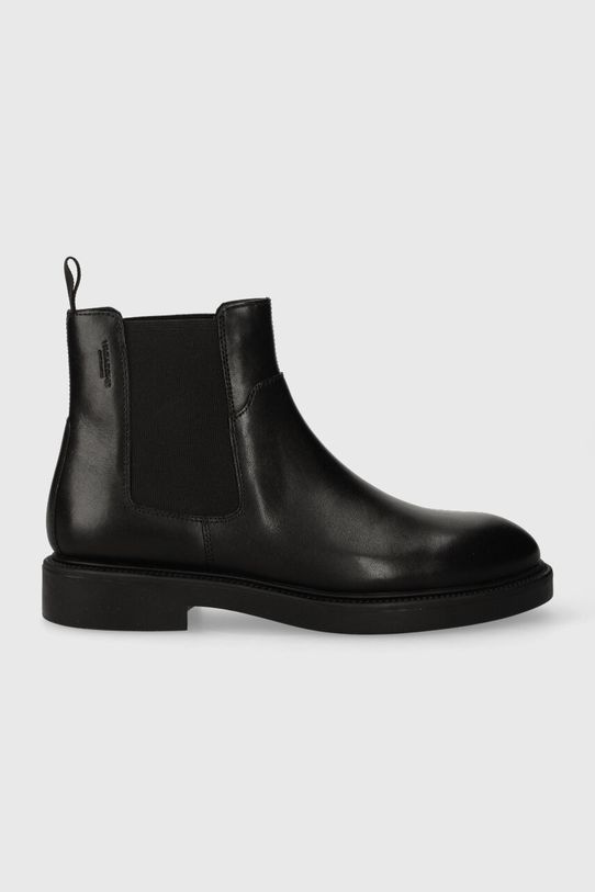 Vagabond Shoemakers sztyblety skórzane ALEX W płaski czarny 5648.101.20