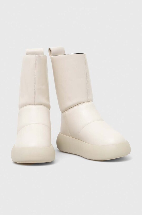 Kožené sněhule Vagabond Shoemakers AYLIN 5438.001.02 bílá AW23