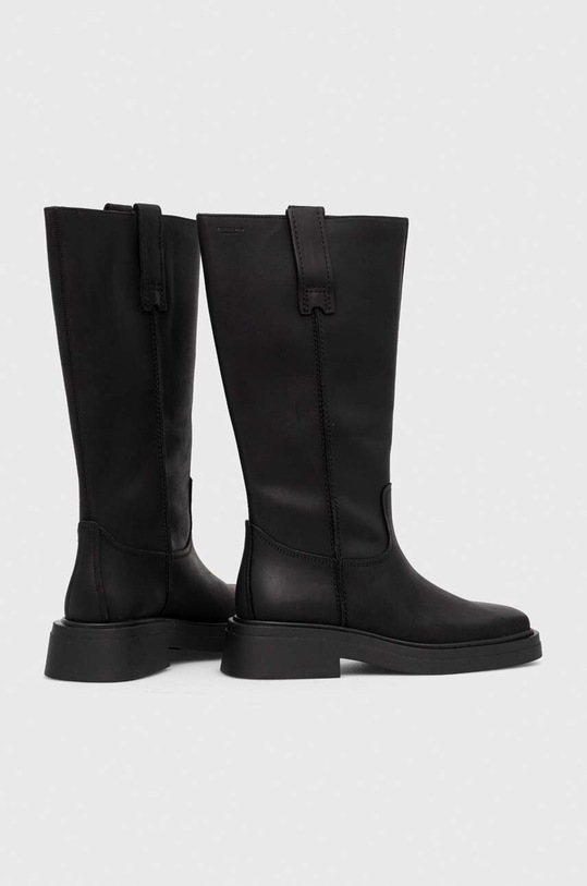 Boty Kožené kozačky Vagabond Shoemakers EYRA 5652.009.21 černá