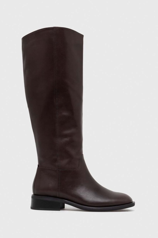 Δερμάτινες μπότες Vagabond Shoemakers SHEILA φλατ καφέ 5635.001.35