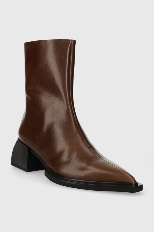 Vagabond Shoemakers botki skórzane VIVIAN 5453.001.19 brązowy AW23