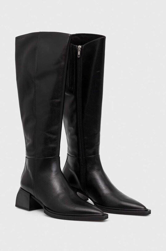 Шкіряні чоботи Vagabond Shoemakers VIVIAN 5453.101.20 чорний AW23