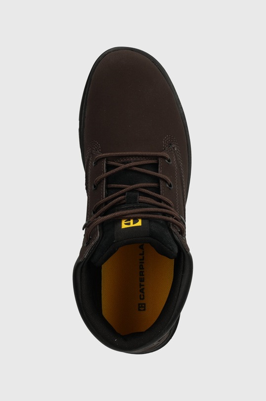 CAT Footwear buty zamszowe CITE WP brązowy P111272
