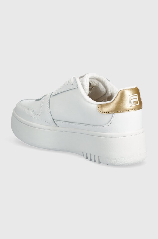 Обувки Кожени маратонки Fila FXVENTUNO PLATFORM FFW0348 бял