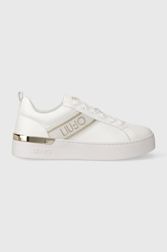 Liu Jo sneakersy SILVIA 86 płaska biały BF3005EX01401111