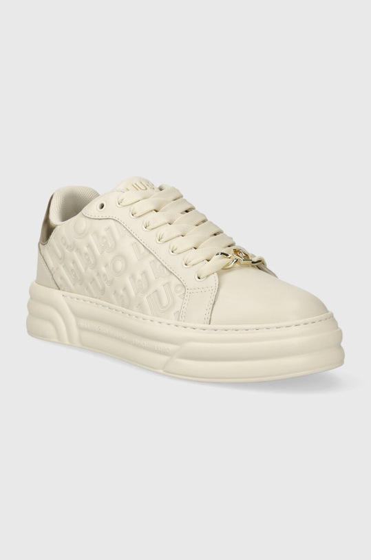 Liu Jo sneakersy skórzane CLEO 20 BF3015PX144S1176 beżowy AW23