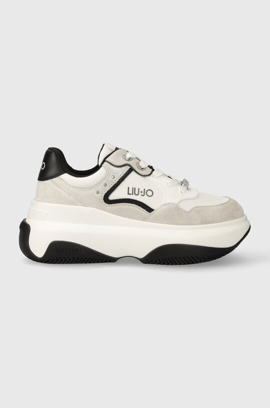 Liu Jo sneakersy JUNE 22 tekstylny biały BF3071PX080S1944