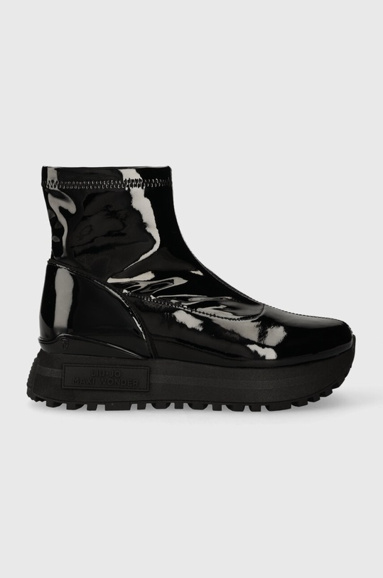 Nízké kozačky Liu Jo MAXI WONDER 50 platforma černá BF3097EX12822222