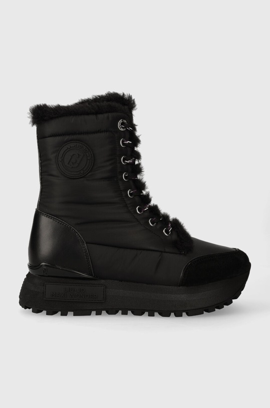 Liu Jo bokacsizma MAXI WONDER 65 platform fekete BF3099TX04022222