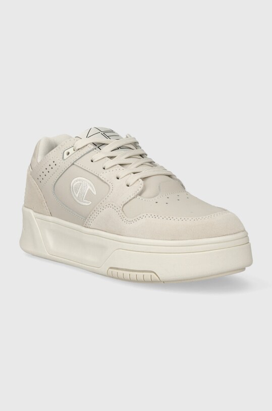 Кожаные кроссовки Champion Z80 PLATFORM SL Low S11597 бежевый AW23