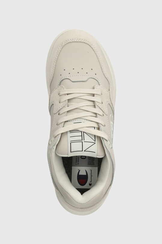 Кожаные кроссовки Champion Z80 PLATFORM SL Low бежевый S11597