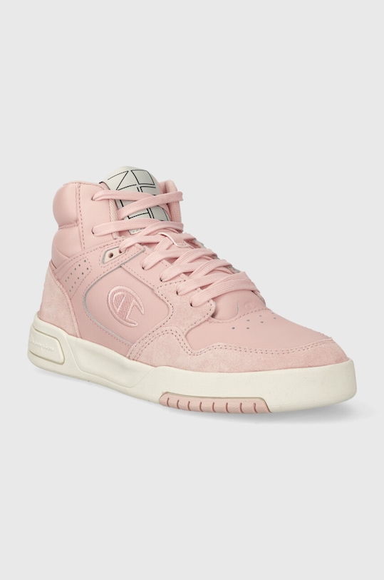 Champion sneakersy skórzane Z80 HI SL Mid S11645 różowy AW23