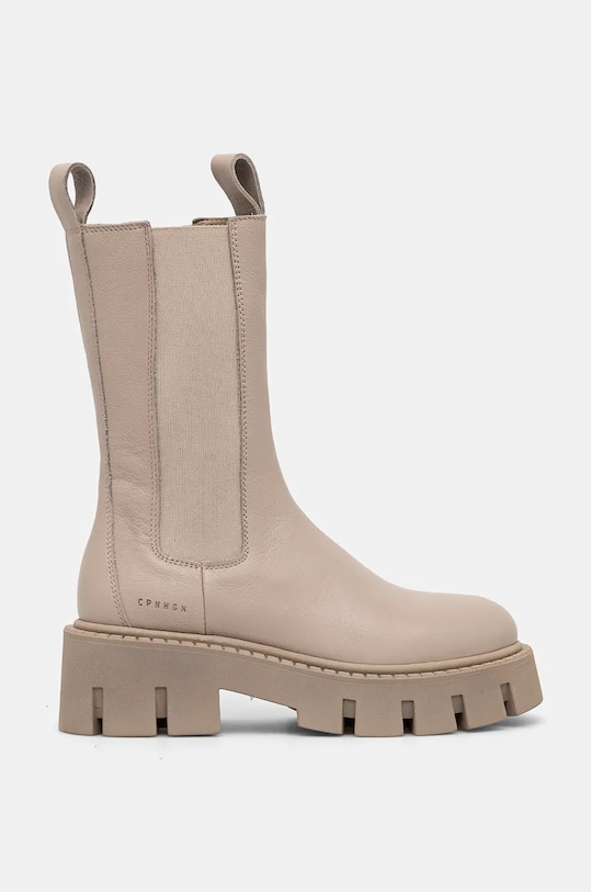 Copenhagen ghete chelsea de piele CPH139 bej AW24