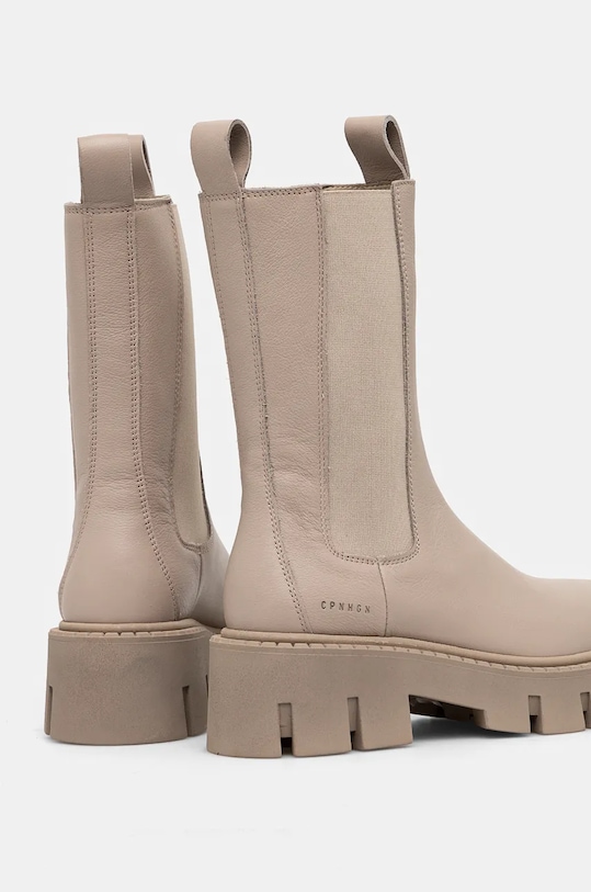 Copenhagen ghete chelsea de piele bej CPH139