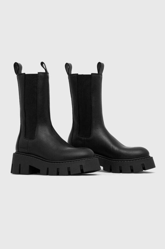 Copenhagen ghete chelsea de piele CPH139 negru AW24