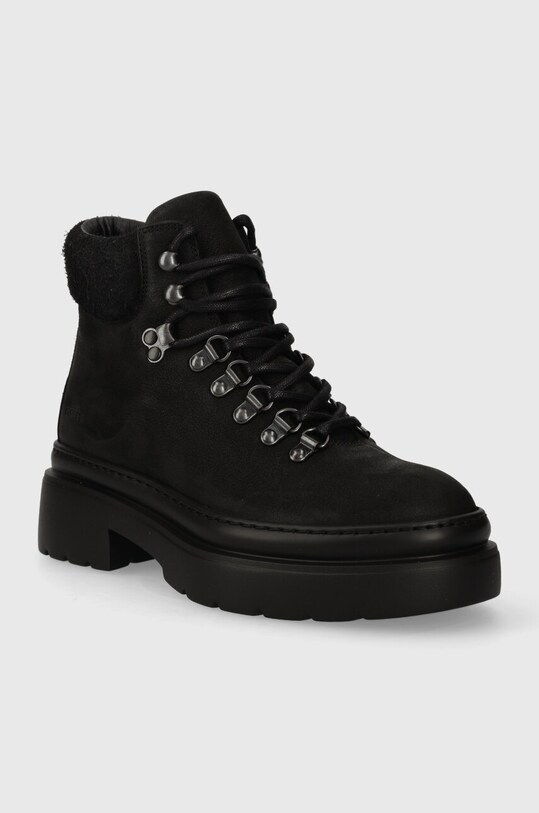 Semišové topánky Copenhagen CPH262 čierna AW23