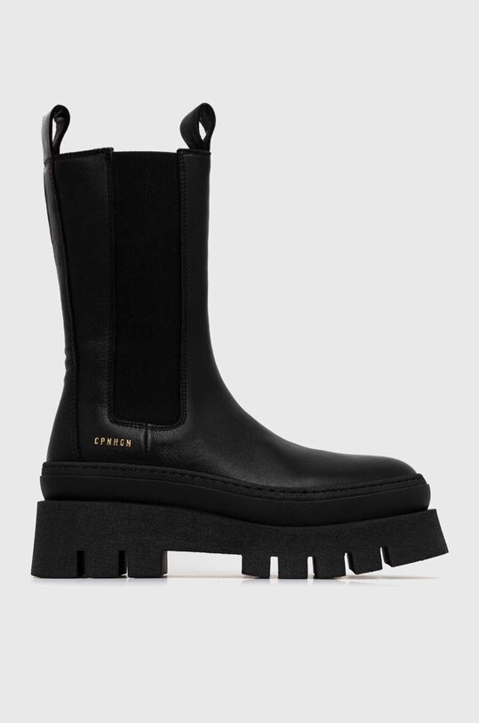 Copenhagen cizme de piele neizolat negru CPH685