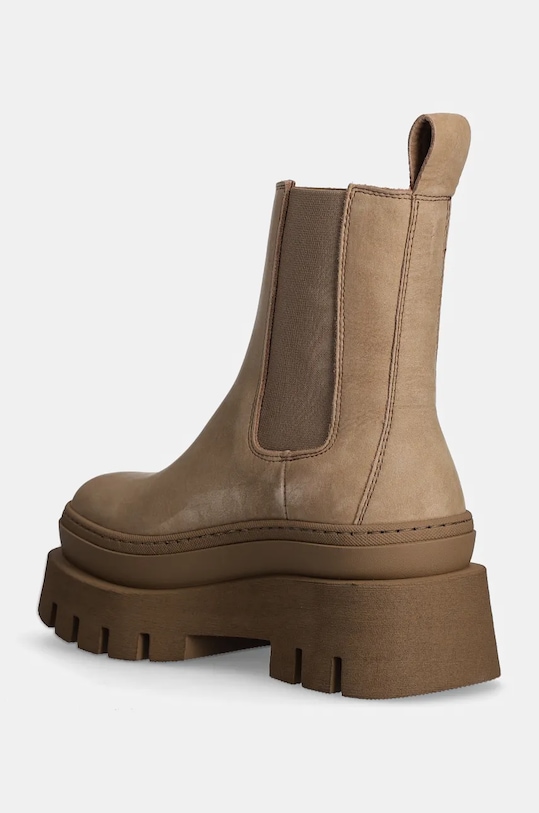 Boty Kožené kotníkové boty Copenhagen CPH686 béžová