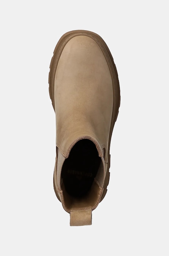 Kožené kotníkové boty Copenhagen béžová CPH686