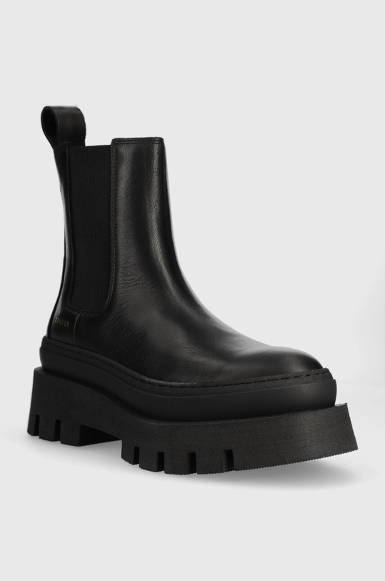 Шкіряні черевики Copenhagen CPH686 чорний AW24