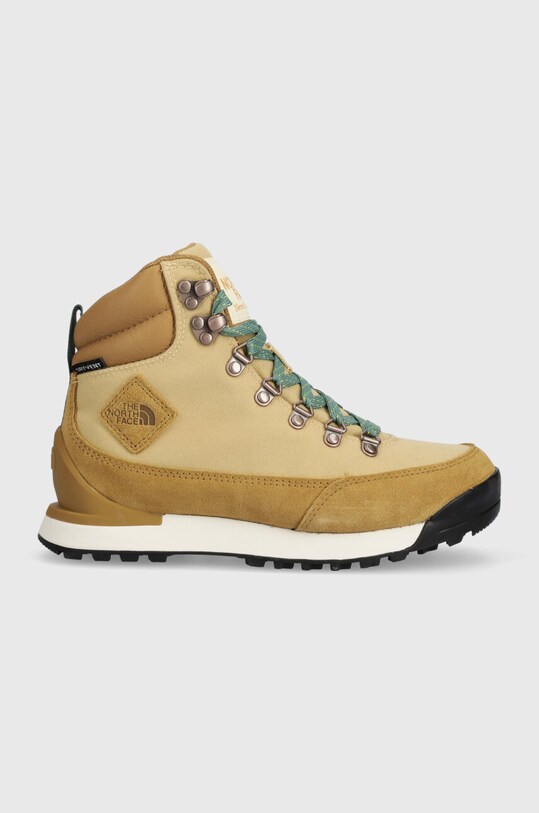 The North Face pantofi Back-To-Berkeley IV Textile Waterproof piele întoarsă verde NF0A8179QV31