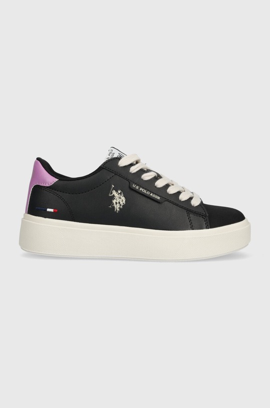 U.S. Polo Assn. sneakersy ASHLEY imitacja skóry licowej czarny ASHLEY001W.CYH1