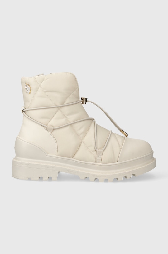 Gležnjače U.S. Polo Assn. BRUNA imitacija zrnate kože bež BRUNA011W.CNY1