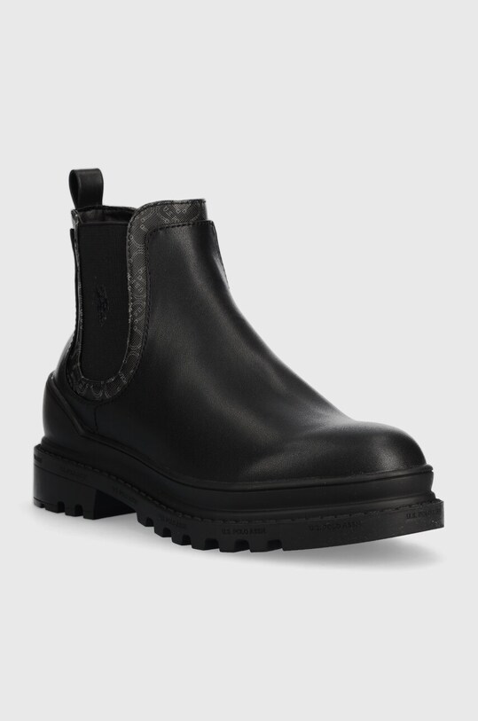 Μποτάκια U.S. Polo Assn. BRUNA BRUNA012W.CY1 μαύρο AW23