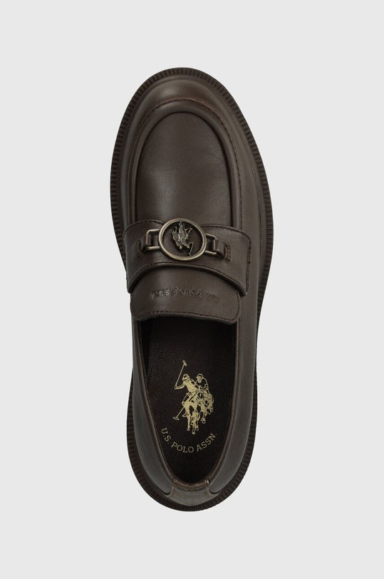 U.S. Polo Assn. mokasyny KARMA brązowy KARMA010W.CLY1