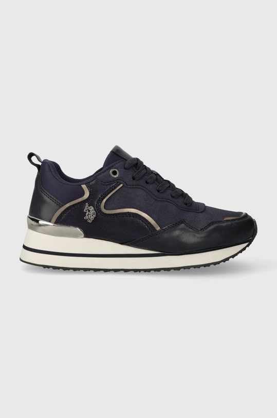 U.S. Polo Assn. sneakersy LAYLA imitacja skóry licowej granatowy LAYLA001W.CHY1