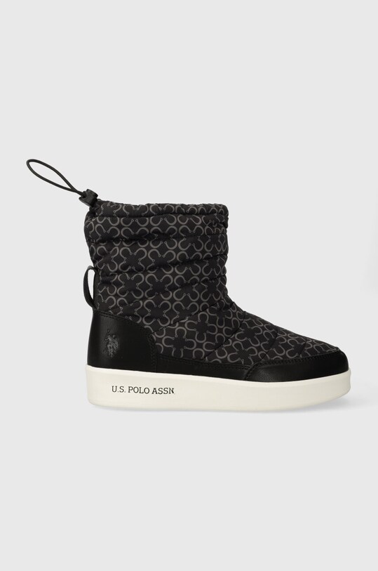 Зимние сапоги U.S. Polo Assn. VEGY слегка утеплённая модель чёрный VEGY006W.CNY1