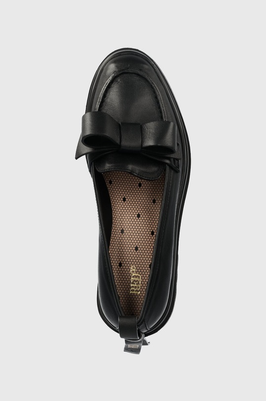 Red Valentino mocasini de piele negru 3Q2S0H72GAW.0NO