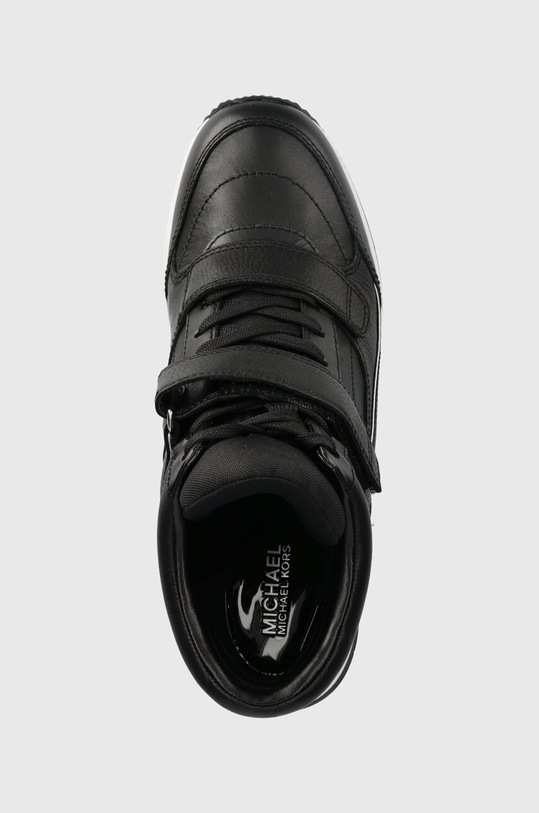 MICHAEL Michael Kors sneakersy skórzane Gentry czarny 43F3GYFE2L.001