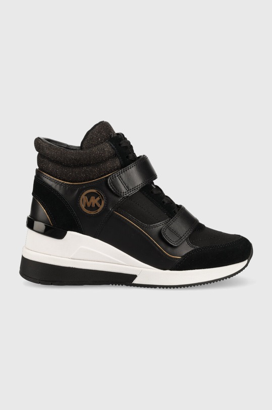 MICHAEL Kors sportcipő Gentry nappa bőr fekete 43F3GYFE3D.080