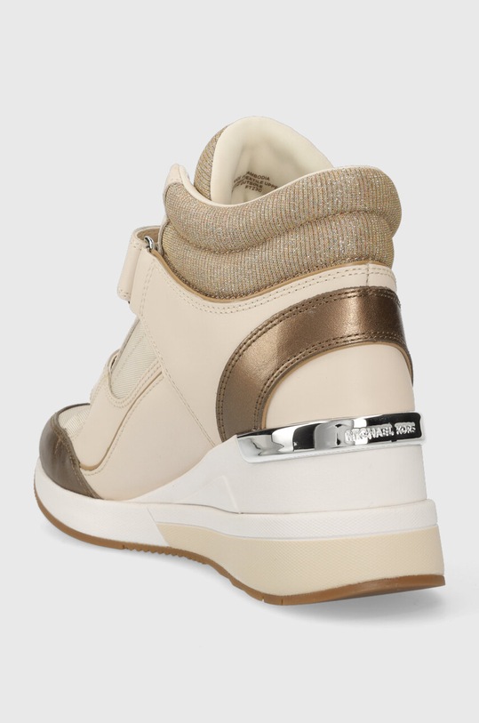 Obuwie MICHAEL Michael Kors sneakersy Gentry 43F3GYFE4D.260 beżowy