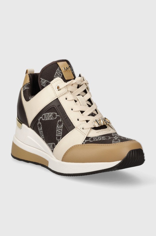 MICHAEL Michael Kors sneakersy Georgie 43F3GEFS1Y.240 brązowy AW23