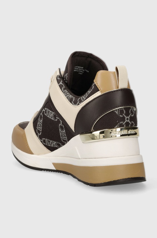 Obuwie MICHAEL Michael Kors sneakersy Georgie 43F3GEFS1Y.240 brązowy