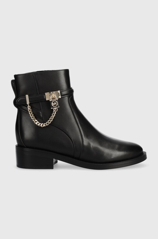 MICHAEL Michael Kors cizme de piele Hamilton neizolat negru 40F3HAME5L.001