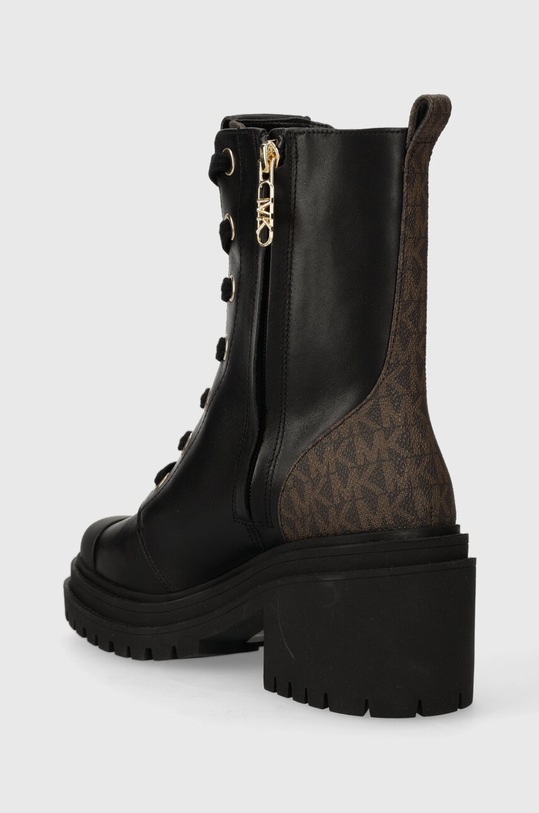 Obuv Kožené členkové topánky MICHAEL Kors Hanley 40F3HYME5L.007 čierna