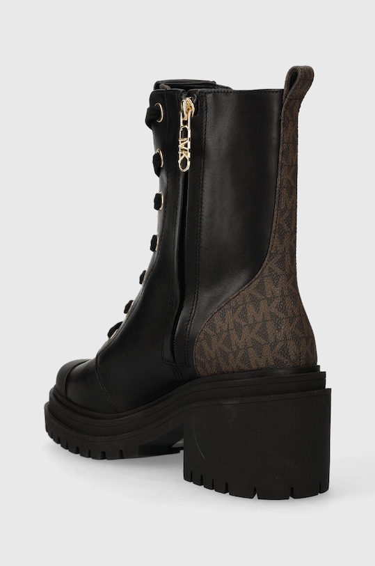 Obuv Kožené členkové topánky MICHAEL Kors Hanley 40F3HYME5L.007 čierna