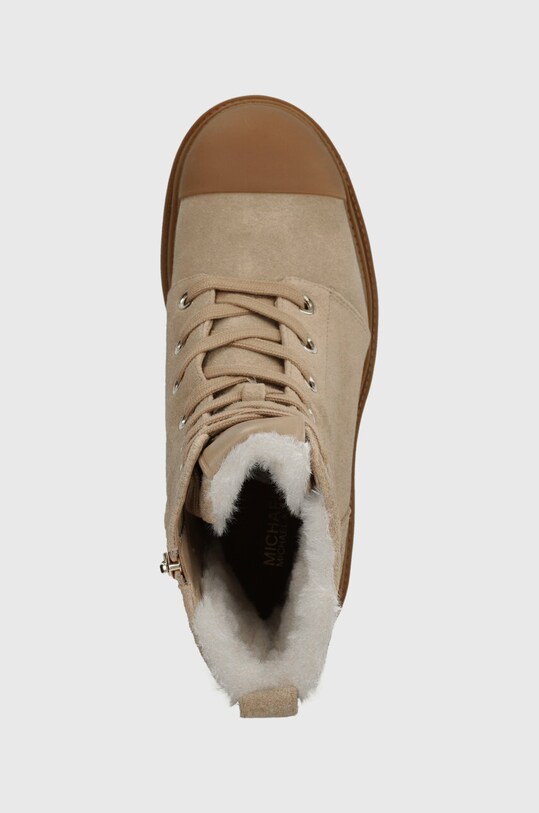 Замшеві черевики MICHAEL Michael Kors Hanley бежевий 40F3HYME5S.222