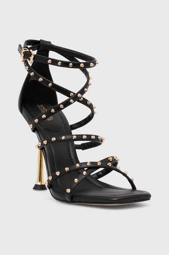 MICHAEL Michael Kors sandały skórzane Imani 40F3IMHS1L.001 czarny AW23