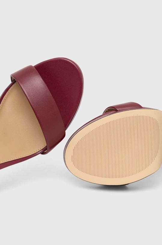 MICHAEL Kors bőr szandál Jordyn burgundia 40S2JOHA1L.691