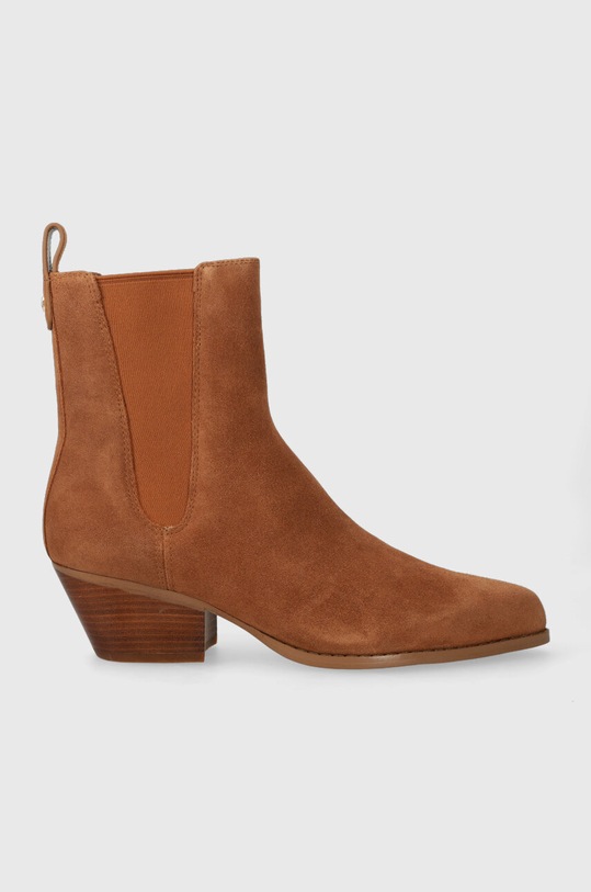 MICHAEL Michael Kors botine din piele intoarsa Kinlee 5-8 cm maro 40F3KNME5S.230
