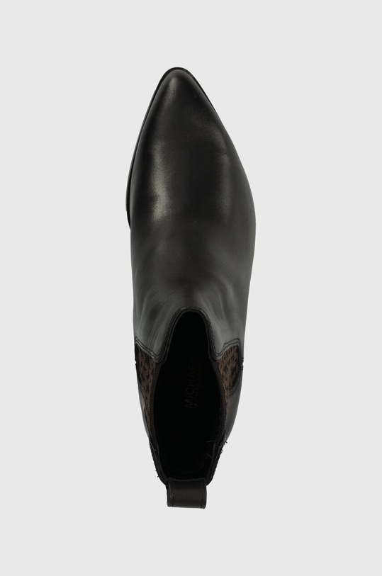 MICHAEL Michael Kors sztyblety skórzane Kinlee czarny 40F3KNME6L.007