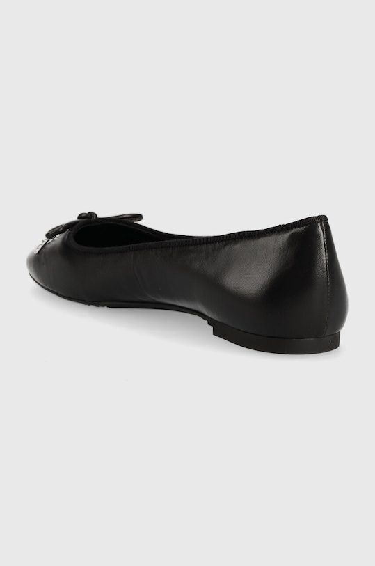 Obuwie MICHAEL Michael Kors baleriny skórzane Nori 40F3NRFP1L.001 czarny
