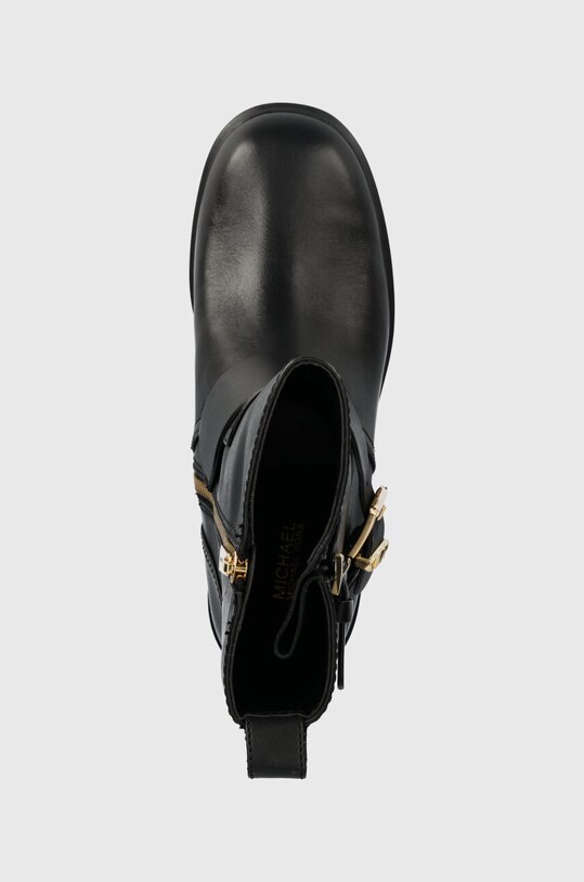 Шкіряні черевики MICHAEL Michael Kors Perry чорний 40F3PYME5L.001
