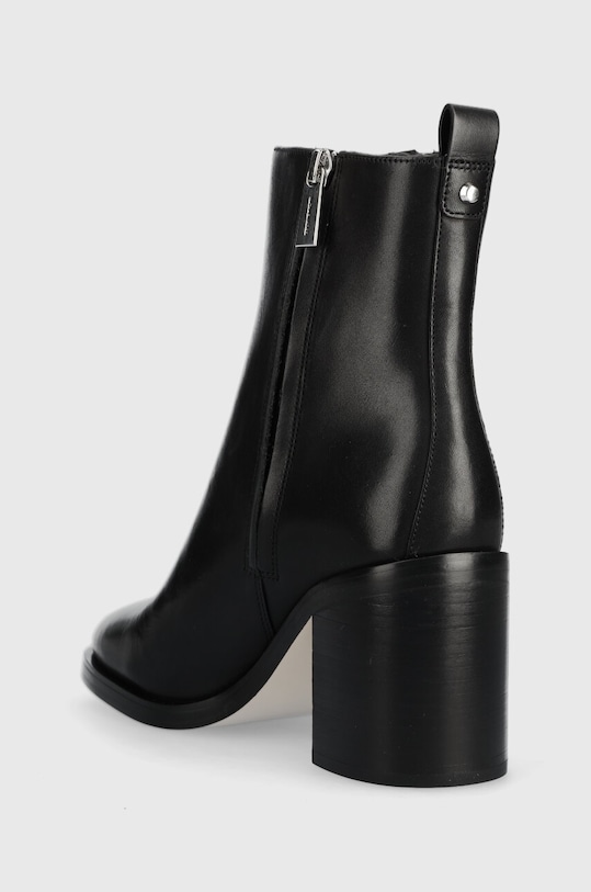 Încălțăminte MICHAEL Michael Kors cizme de piele Regan 40F3RGME7L.001 negru